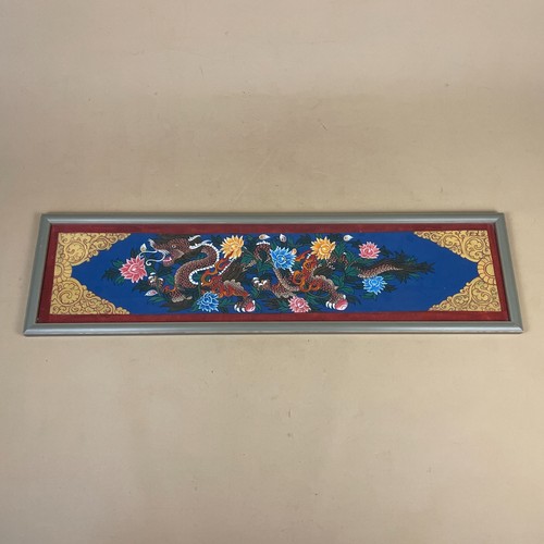 Hand painted dragon picture - hand,