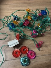 20 vintage Christmas Lights