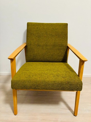 Vintage green arm chair - green,