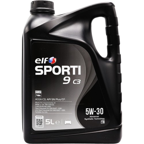Elf sporti 30 high - c3, 5w-30