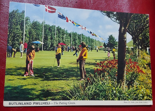 Butlins pwllheli postcard - pwllheli,