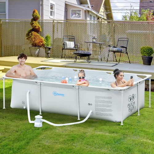 Steel frame swimming - steel,