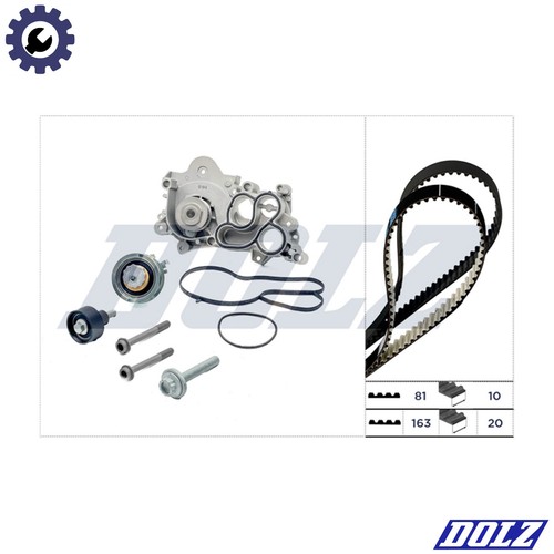Water pump timing belt kit - &,