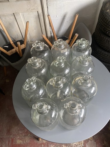 Demijohn bottle clear glass 1 - demijohn,