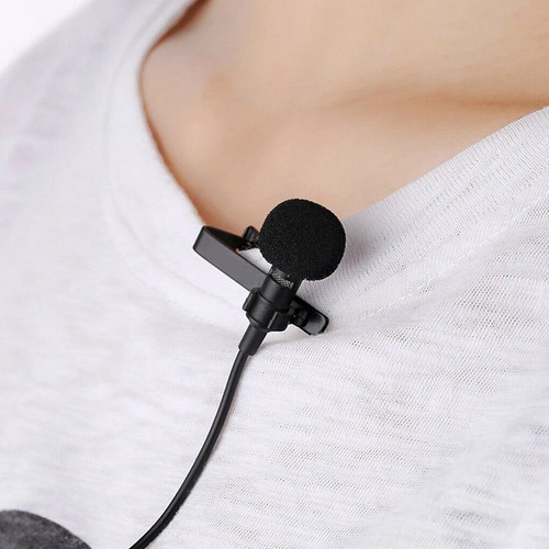 Metallic clip lapel - clip-on, mini