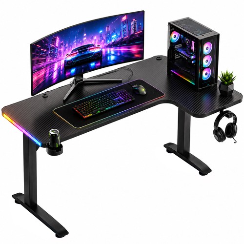 Avalo gaming desk shaped - avalo, l-shaped