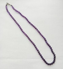 Amethyst Bead & 835 Silver