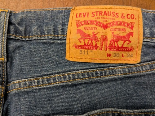 Mens levis jeans - jeans, preowned
