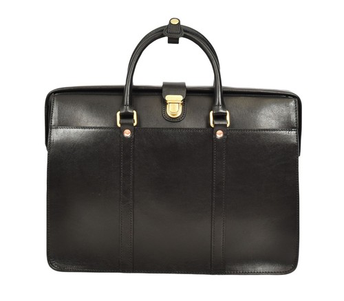 Real leather doctors briefcase - real,