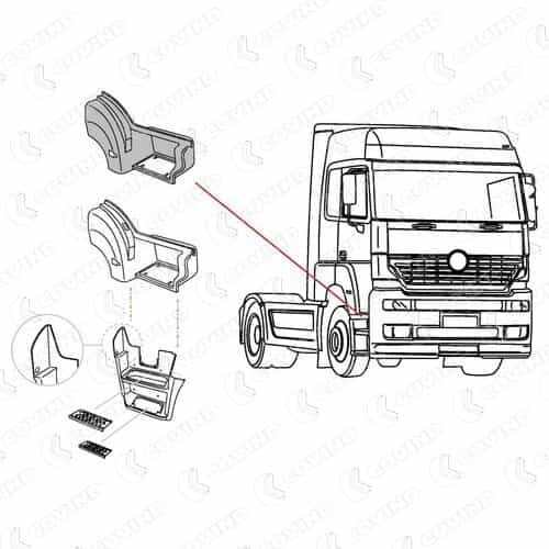 Mercedes benz axor - /, s.