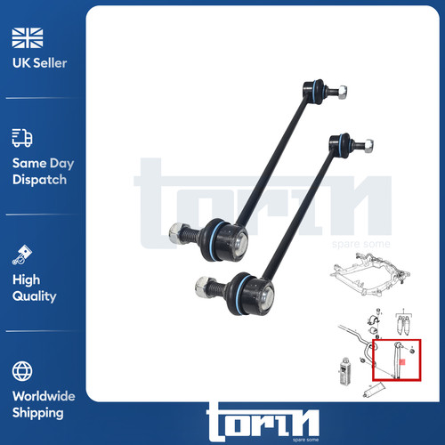 Front stabiliser anti roll - 2x,