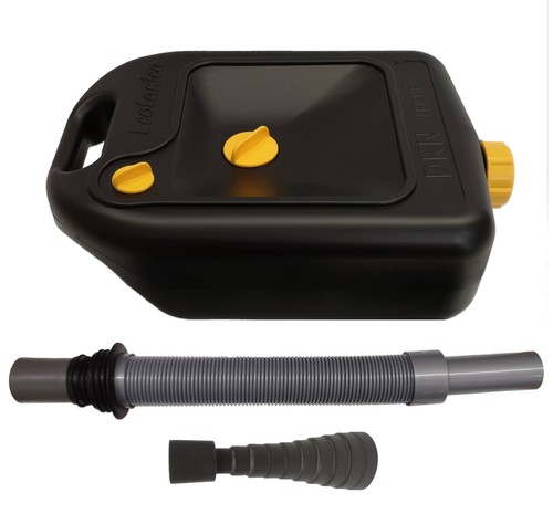 Black waste water container - 6l,