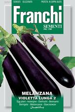 Franchi Seeds of Italy - Eggplant - Melanzana - Violetta Lunga 2 - Seeds