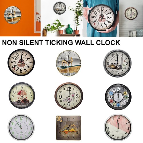 Modern wall clock - clock, non