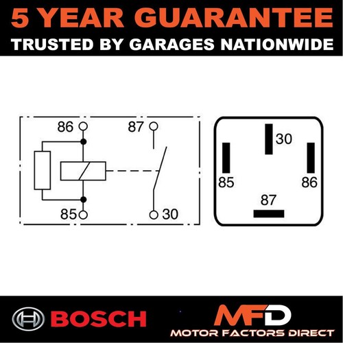 Micro relay bosch fits - fits, ford