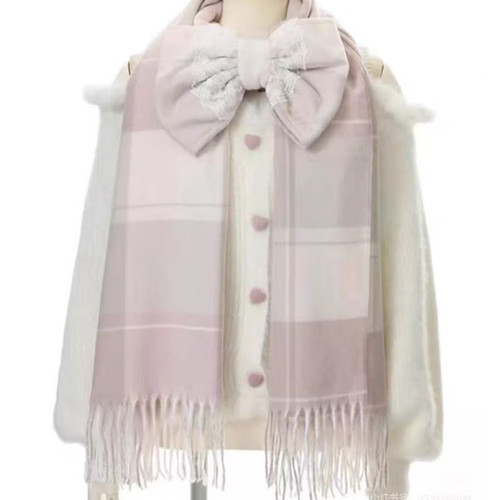 Liz lisa check scarf with - lisa,