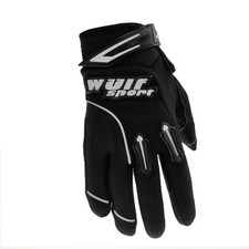 Wulf Stratos Kids Motocross MX Quad Bike Racing Child Off road Gloves Black