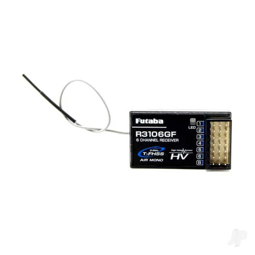 Futaba r3106gf channel - 6-channel, air