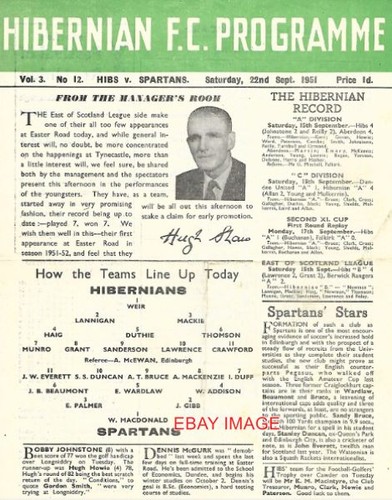 Photo hibernian vs - , spartans