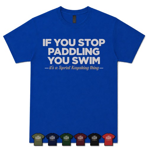 You stop paddling - if,