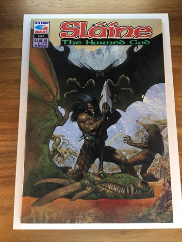 Slaine the horned - horned, god