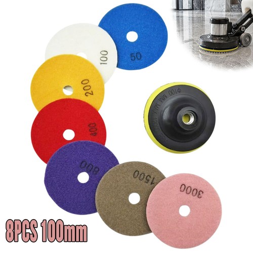 8pcs 100mm diamond polishing - 8pcs,