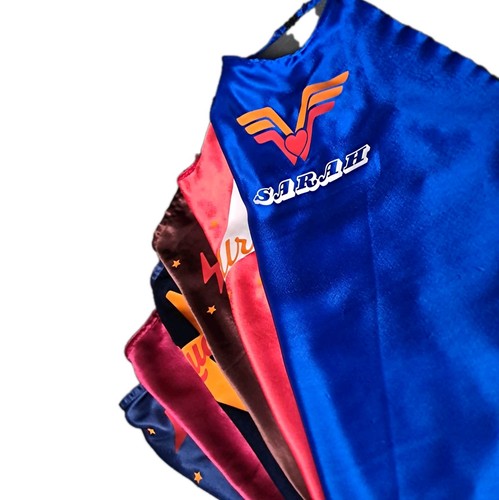 Personalised satin superhero - personalised,