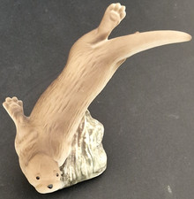 Vintage Otter Figurine