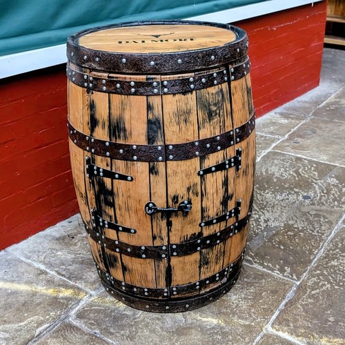 Barrel bar table with - with, wine