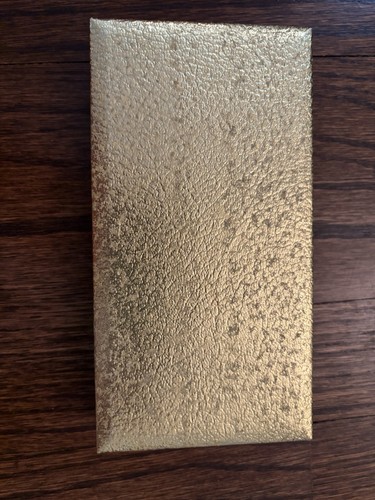 Vintage 1950 gold slot - vintage, gold/10