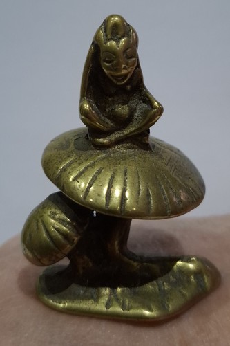 Solid brass vintage very - solid,