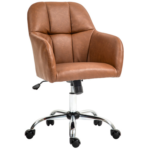 Leather office chair - office,