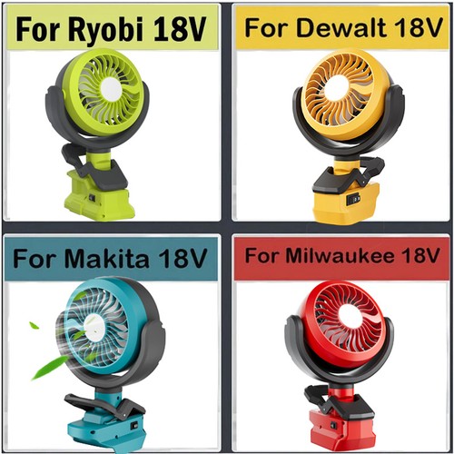 Cordless jobsite camping fan - camping,