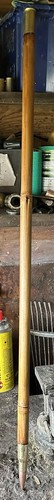 Hand made swagger stick - hand, stick.