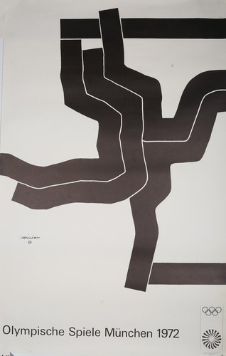 Munich olympic games poster - munich,