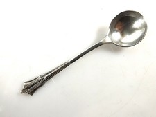 ANTIQUE SILVER SALT SPOON HALLMARKED BIRMINGHAM 1899 REF 364/7