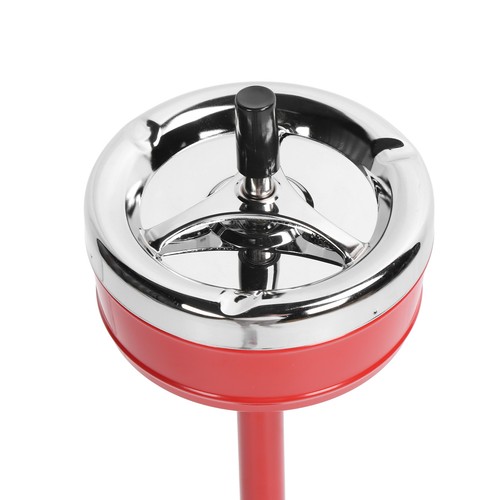 Floor ashtray self cleaning - ashtray,