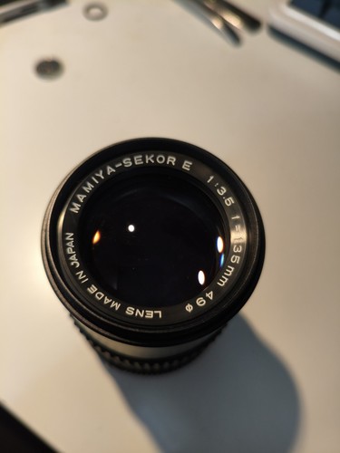 Mamiya sekor 135mm - sekor, f3.5