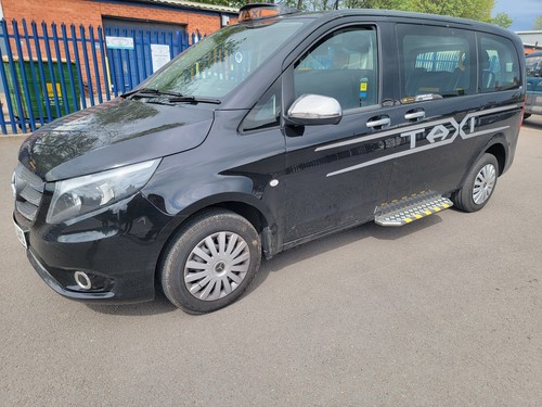 Single mercedes vito taxi - single, (1x)