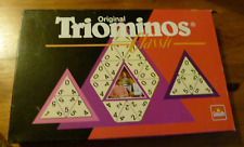 Vintage 1980s Original Triominos Classic Game by Goliath - Complete