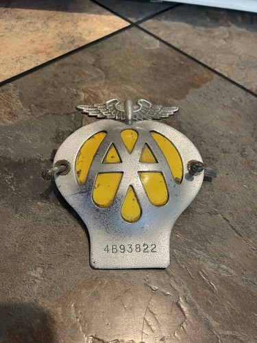 Old badge - old, aa