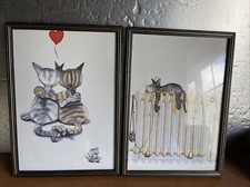 Vintage Retro Kitsch Cat on