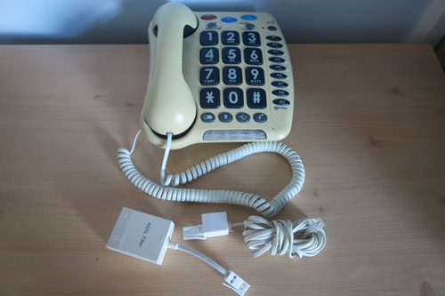 Geemarc cl100 telephone white - geemarc,