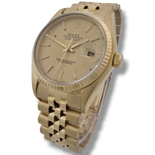 Rolex datejust 16018 18k - datejust,