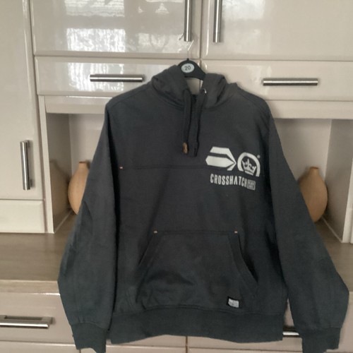Unisex crosshatch hoody - unisex, size