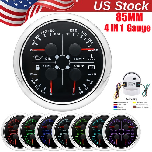 Gauge 85mm fuel level - 85mm,