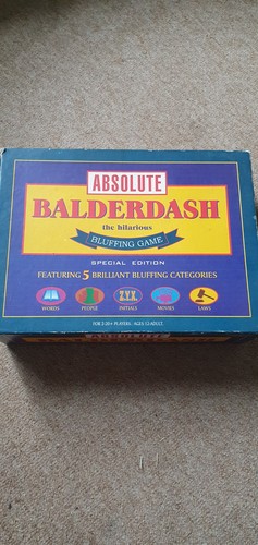 Absolute balderdash game 1999 - absolute,