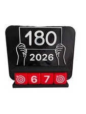 darts 180 sign