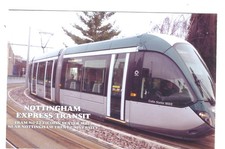 UK TRAM /LIGHT RAIL NOTTINGHAM