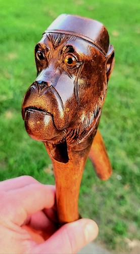 Antique vtg swiss - carved, wood